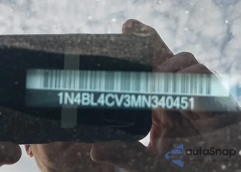 2021 Nissan Altima Sr Fwd z USA, uszkodzony, nr VIN 1N4BL4CV3MN340451